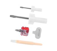 Generic Herramientas de Reparación de Máquinas de Coser de 5 Piezas, Juego de Destornilladores de para una Eliminación Eficiente del Hilo, Perfecto para Costura Doméstica, Materiales Plásticos y