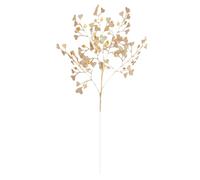 Generic Hierba de Plástico Decorativa en Forma de Corazón Dorado para un Ambiente Romántico Hierba de Amor de Plástico Dorado de 26,8 Pulgadas para una Cena de Cita