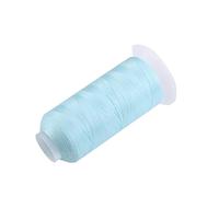 Generic Hilo de Coser para Bordar que Brilla en la Oscuridad para Uso a Máquina, Poliéster Ecológico 150D/2, 1000 Yardas en Morado, Rosa y Blanco (3000 yardas)