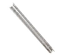 Generic Hojas de Sierra de Calar con Dientes en Espiral, Corte Afilado, 12 Piezas para Madera, Metal, Plástico, Corte, Aserrado, Tallado, Adecuado para Carpinteros, Metalúrgicos, Entusiastas del (3#