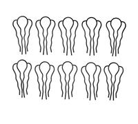 Generic Horquillas para el Cabello en Forma de u, Horquillas en Forma de u Resistentes a la Decoloración de Metal de Alta Resistencia para -ocasas Formales