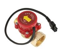 Generic HT-60 Interruptor de Flujo de Bomba Activación de Baja Presión de Agua Resistente a Altas Temperaturas para Ducha y Calentador Solar Circulación Automática 1 PCS AC220V 0.5A G3/4"-1/2" Rosca