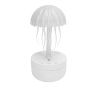 Generic Humidificador de Medusas, Humidificador único de Color LED Nocturno Rotativo de Aceite Esencial Difusor Humidificadores Lindos para Dormitorio con 300 Ml de Dormitorio