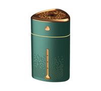 Generic Humidificador de Niebla con Luz Nocturna Colorida de 1000mL para el Hogar, Humidificador Fresco Alimentado por USB para Dormitorio, Oficina y Coche (GREEN)