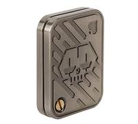 Generic Imán Poker Push Slider Toy Metal A Prueba de Sacudidas Alivio del estrés. para Autismo, Juego Único para Iglesia o Metro Color: Plata