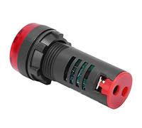Generic Indicador de Alarma de Zumbador LED con Luz Brillante y Sonido Fuerte para Equipos de Fábrica, Torno CNC, 10 Piezas Zumbador de Flash Rojo AC/DC12V