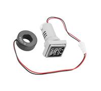 Generic Indicador de Medidor de Voltaje CA LED Digital Indicador de Medidor 0-100A de Alta Precisión para Uso Industrial (WHITE)