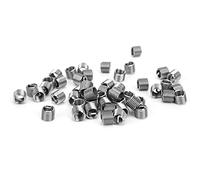 Generic Insertos de Reparación de Roscas Insertos de Rosca Resistentes Al Desgaste de Alta Resistencia para Reparación Económica M8 X 1,25 para Aleaciones de Aluminio 50 Piezas para Trabajadores de