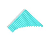 Generic Instrumento de Flauta, Flautas Musicales de 18 Tubería con una Bolsa de Transporte para Principiantes Aprendiendo Enseñanza con Manual del Usuario (BLUE)