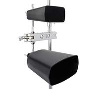 Generic Instrumento de Percusión de Cencerro de Metal Negro de 7 Pulgadas Instrumento Musical de Hierro Resistente Al óxido Duradero para Músicos de Salsa y Percusión (7 pulgadas)