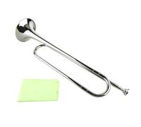 Generic Instrumento de Trompeta de Corneta Plana Estándar B para Banda de Marcha, Orquesta de Jazz, Diseño de Gran Diámetro, Elección Versátil, Material de Latón