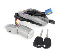 Generic Interruptor de Arranque con Cerradura de Encendido con 2 Llaves, Duradero y Resistente a la Erosión para 2002-2008, Fácil Instalación Hierro + ABS + Aleación de Aluminio