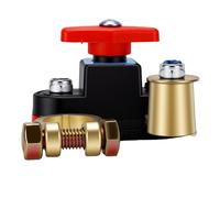Generic Interruptor de Desconexión de BateríA de Automóvil, Interruptor de Corte Manual Giratorio de Alta Corriente para Camiones, SUV, Automóviles, Conductor de Cobre, Clasificación 300 A, para