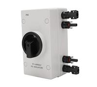 Generic Interruptor de Desconexión Solar, Aislador Fotovoltaico Impermeable 32A, Conmutación Rápida para Sistemas de Energía Solar, Diseño Duradero IP66