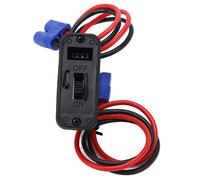 Generic Interruptor de Encendido y Apagado de Alta Corriente RC, Cable de Silicona de 18 AWG con Diseño Duradero Resistente a la Corrosión, para Modelos de Aviones y Barcos de Control