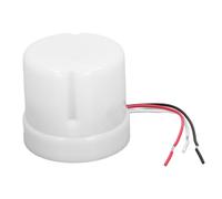 Generic Interruptor de Luz de Calle con Fotocélula Sensor de Control Ajustable Automático a Prueba de Lluvia para Luz de Calle Exterior con Función de Retardo de Tiempo para Jardín de Carretera,