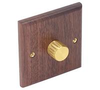 Generic Interruptor de Oscurecimiento Giratorio, Interruptor de Tenencia con Resistencia a la Corrosión para el Entorno 200-250V del Trabajo Delgado para el Control Eléctrico