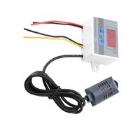 Generic Interruptor de Sensor de Humedad, Higrómetro Digital Controlador de Humedad Digital XH-W3005 Controlador de Interruptor de Higrómetro Sensor de XH-W3005 Hygrómetro LCD (12V)
