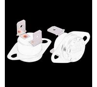Generic Interruptor de Termostato KSD302 Interruptor Térmico Normalmente Cerrado Control de Temperatura Preciso para Electrodomésticos y Electrónica 250V16A Ligero (75℃)