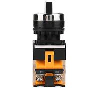 Generic Interruptor Giratorio Momentáneo Selector de Reinicio Automático de para Control de Arranque Electromagnético LA38-11X22