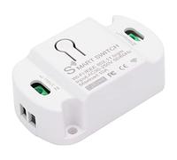 Generic Interruptor WiFi Inteligente Control Remoto Encendido/Apagado con Comando de Voz para Electrodomésticos e Iluminación, Mini Diseño, Material ABS
