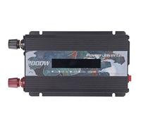 Generic Inversor de Onda Sinusoidal, Protección Solar contra Cortocircuitos, Pantalla LCD, Inversor de Corriente de 2000 W, Puerto USB 2.0 para Bombas de Agua (DC24V)