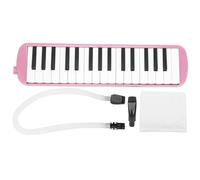 Generic IRIN Melodica Instrumento Musical de Viento de 32 Teclas para Niños Principiantes, Tecla Blanca y Negra ABS Respetuosa con el Medio Ambiente, con Bolsa Duradera para Estudiantes (PINK)