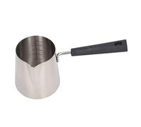 Generic Jarra para Espumar Leche de Acero Inoxidable 201, Tamaño Compacto, Fácil Limpieza para Barista Casero (350ML)