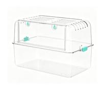 Generic Jaula Acrílica para Hámster Grande con Características Fáciles de Limpiar para Mascotas Pequeñas Espaciosa 50,5x30x30cm (Transparente)