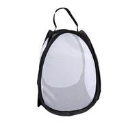 Generic Jaula de Malla Transparente para Hábitat de Mariposas Pequeña para una Fácil Observación de la Oruga - 26,5 X 20 Cm Proyectos en el Aula (Black)