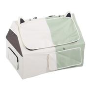 Generic Jaula para Tienda de Campaña para Gatos, Cómoda y Rectangular, Cerrada, para Mascotas, para Gatos Embarazadas, Madres Lactantes, Tela Oxford, 78,5x58,5x57cm