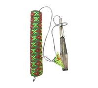 Generic Jaw Harp Vietnamita Tradicional Hmong Instrumento de Boca Portátil en Latón Sonido Exclusivo Y Fácil de Tocar Adecuado para Regalo Adultos Mus, Doble Lengua Pequeña