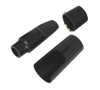 Generic Juego Completo de Boquillas para Saxofón Alto con Ingeniería de Sonido de Precisión para Tonos Vibrantes y Fácil Compatibilidad para Todos los Saxofones Alto (BLACK)