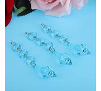 Generic Juego de 10 Adornos de Cuentas de Bolas Acrílicas Similares a Cristales Reales para Lámparas de Araña de Decoración de Ventanas del Hogar (tipo o)