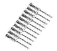 Generic Juego de 10 Cepillos de Rueda de Alambre de Acero Inoxidable para Taladro, Cepillo Eléctrico en Forma de Cuenco para Pulir, Limpiar y Eliminar Pintura, Compatible con Taladro Manual, Prensa