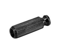 Generic Juego de 2 Pernos de Anclaje de Trémolo de Doble Bloqueo, Altura Ajustable de 2,4-3,8 Cm para Reemplazo de Guitarra Eléctrica, Aleación de Cobre y Zinc (BLACK)