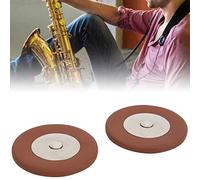 Generic Juego de 26 Almohadillas de Saxofón de Varios Tamaños para Repuesto de Saxofón Alto Hechas de Piel de Cordero de Alta Calidad, Ideal para Todos los Saxofonistas