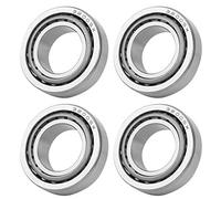 Generic Juego de 4 Rodamientos de Rodillos Cónicos 32005 para Maquinaria Automotriz e Industrial, Máquinas Herramienta, Engranajes Mecánicos, Motores, Generadores Eólicos, Equipos de Acero y Minería