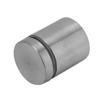 Generic Juego de 4 Separadores de Vidrio, Pasadores de Fijación de Acero Inoxidable de para Montaje en Vidrio, Admite Señalización y Espejos, Plateado, 25 * 25/30/40 Mm (25 * 25MM)