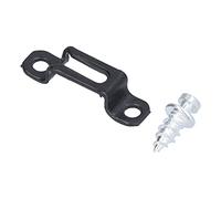 Generic Juego de 60 Cierres de Hebilla Deslizante con Conector Oculto para Muebles para Combinación de Armario, Práctico Cierre Deslizante con Tornillo para Librerías, Material de Alta Calidad,