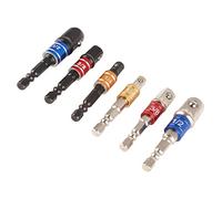 Generic Juego de Adaptadores de Llave de Tubo con Destornillador de Impacto, Acero Duradero Al Cromo Vanadio para Mecánicos de Automóviles