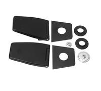 Generic Juego de Bisagras para Escotilla Trasera, Bisagras para Ventana de Puerta Levadiza Resistentes a la Oxidación para YJ TJ LJ 1987-2006