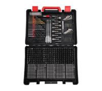 Generic Juego de Brocas de 318 Piezas con Puntas de Destornillador de Impacto, Kit de Llaves Hexagonales, Puntas Codificadas por Colores para Madera, Metal, Hormigón