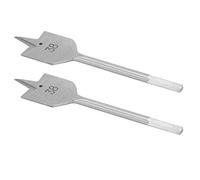 Generic Juego de Brocas Planas para Madera, Herramientas de Perforación de Pala de Acero con Alto Contenido de Carbono de 38mm para Carpintería, 2 uds.