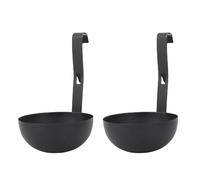 Generic Juego de Cazador Furtivo de Huevos Antiadherente de Acero Inoxidable Fácil de Limpiar para Cocina Fabricante de Huevos Escalfados 2 Piezas Ideal para Desayuno o Brunch