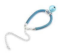 Generic Juego de Collar de Campana de Nailon Ajustable para Mascotas Pequeñas, Material Suave y Agradable para la Piel, Rosa, Rojo, Azul, Blanco, 38 Cm (Vamos)