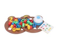 Generic Juego de Combinación de Geometría, Juguete Educativo para Niños, Coloridos Tableros de Formas Geométricas de 2 Piezas para Niños y Niñas Mayores de 3 Años