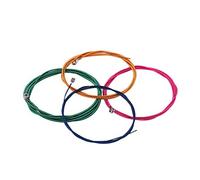 Generic Juego de Cuerdas de Acero para bajo Eléctrico Duradero con Bobinado de Aleación de Níquel, Juego de 4 Cuerdas para un Hermoso Aspecto de bajo y Protección contra la Corrosión