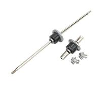 Generic Juego de Diferencial Delantero y Trasero de Metal Engranaje de Acero Inoxidable Duradero para Automóvil 12428 12427 RC, Mejora el Rendimiento del Automóvil para Entusiastas de los