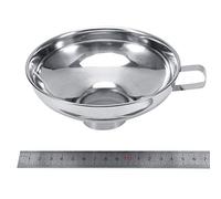 Generic Juego de Embudo de Acero Inoxidable para Cocina, Boca Ancha de 5,91" para Tarros de Conservas y Alimentos (Grande)